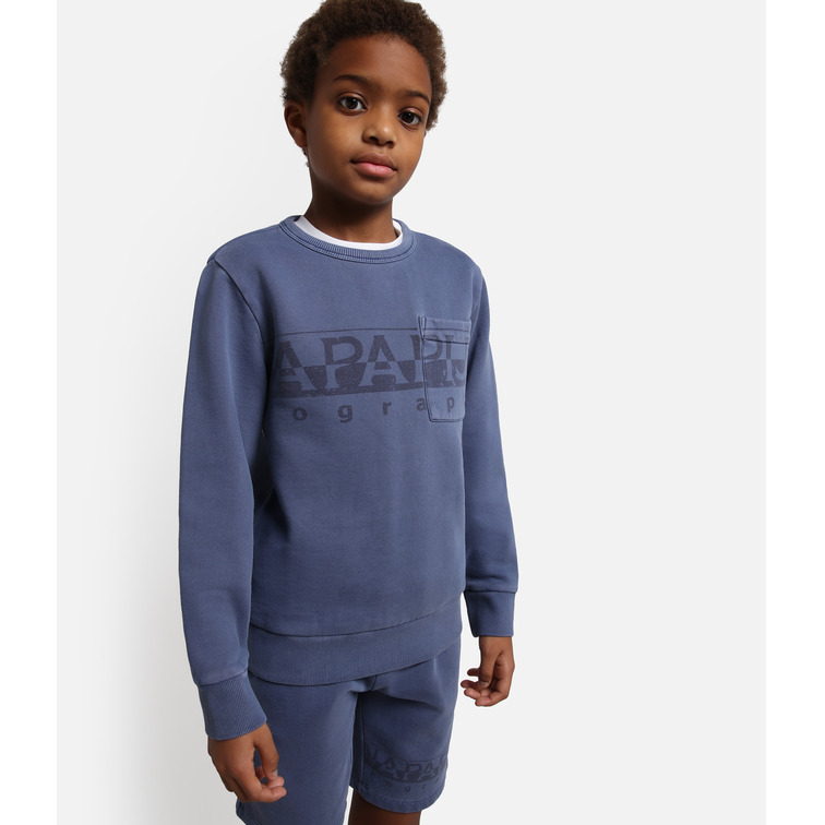 SUDADERA CON BOLSILLO NIÑO NAPAPIJRI SALEINA