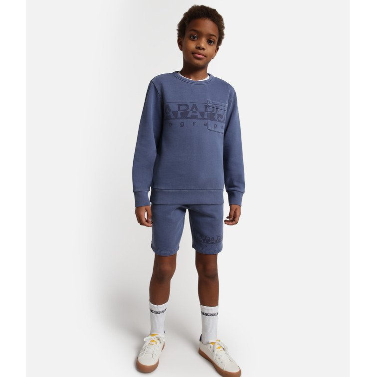 SUDADERA CON BOLSILLO NIÑO NAPAPIJRI SALEINA