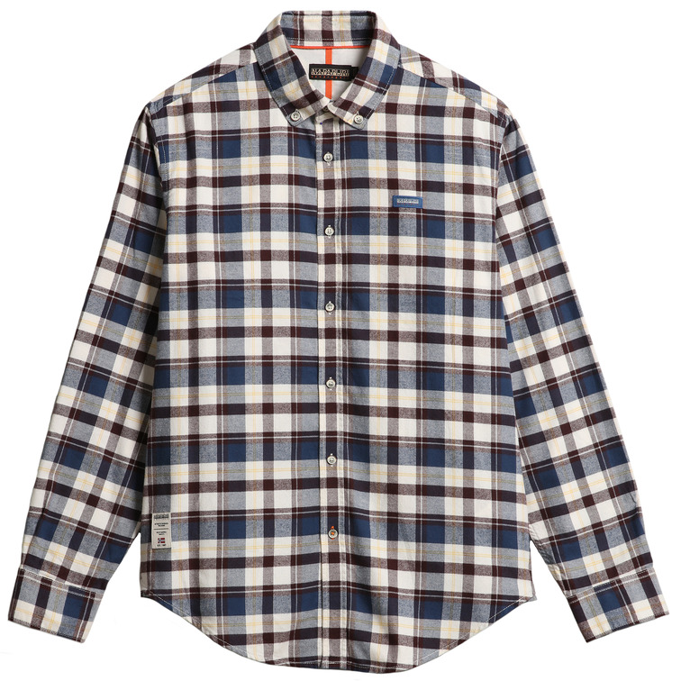CAMISA ESTAMPADA A CUADROS HOMBRE NAPAPIJRI TREKKING