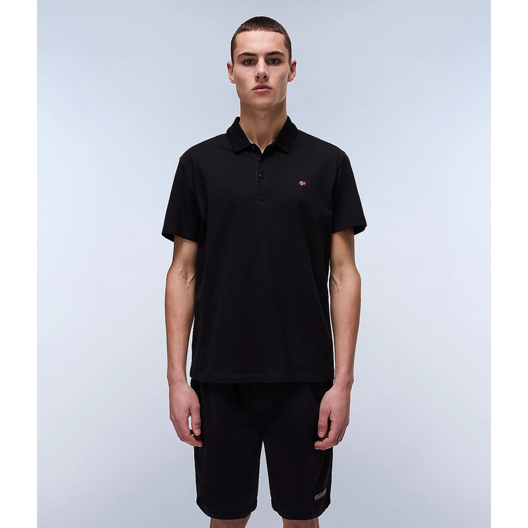 POLO HOMBRE  NAPAPIJRI EALIS SS SUM 041 BLACK