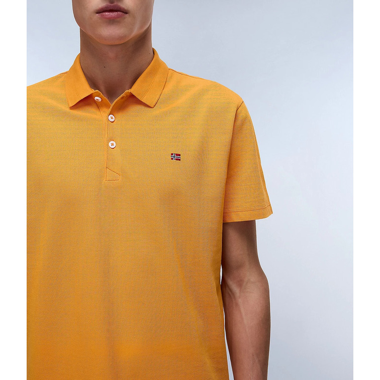 POLO HOMBRE  NAPAPIJRI EALIS SS SUM A70 APRICOT A70