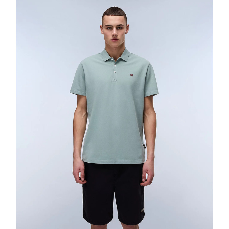 POLO HOMBRE  NAPAPIJRI EALIS SS SUM G1X GREEN MIL G1X