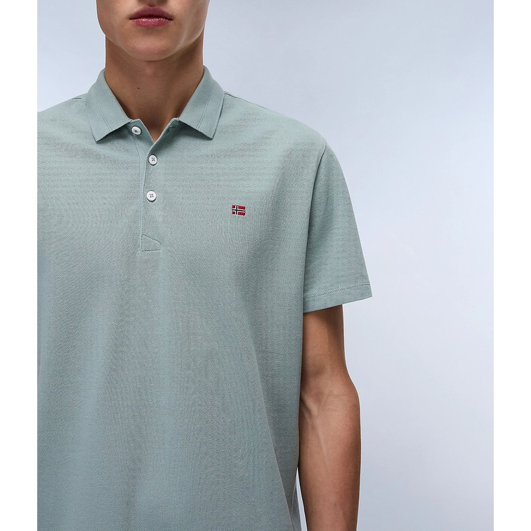 POLO HOMBRE  NAPAPIJRI EALIS SS SUM G1X GREEN MIL G1X