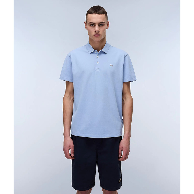 POLO HOMBRE  NAPAPIJRI EALIS SS SUM I83 SOFT CHAMBR I