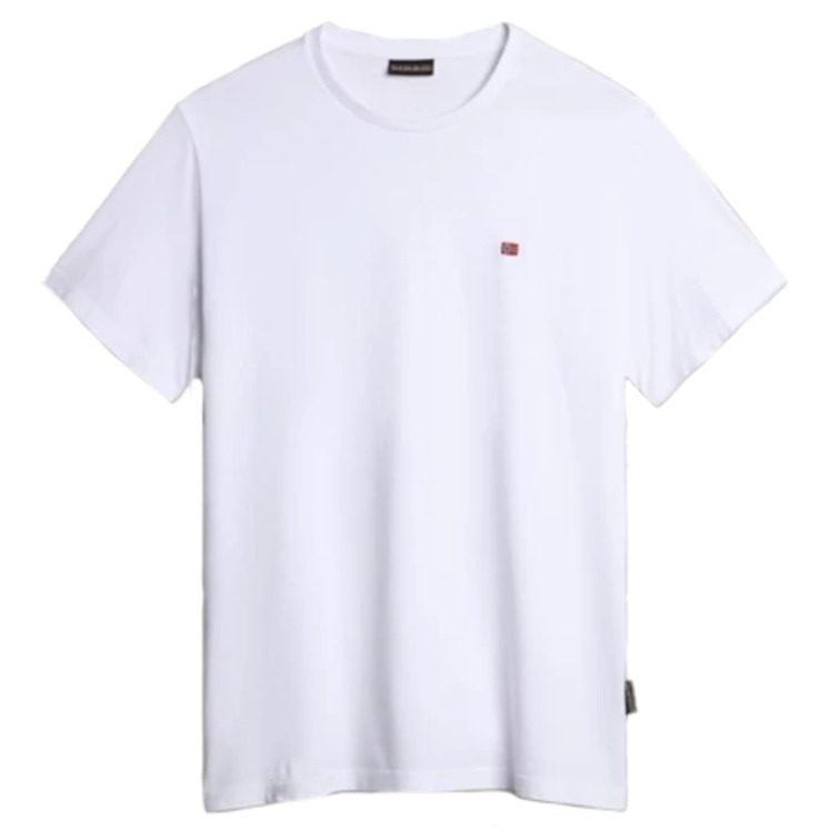 CAMISETA CON BANDERA BORDADA HOMBRE NAPAPIJRI SALIS