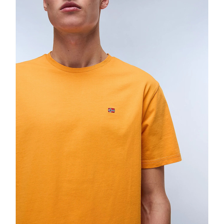 CAMISETA HOMBRE  NAPAPIJRI SALIS SS SUM A70 APRICOT A70