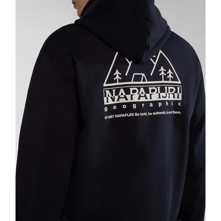 SUDADERA HOMBRE  NAPAPIJRI B-FABER H BLACK 041