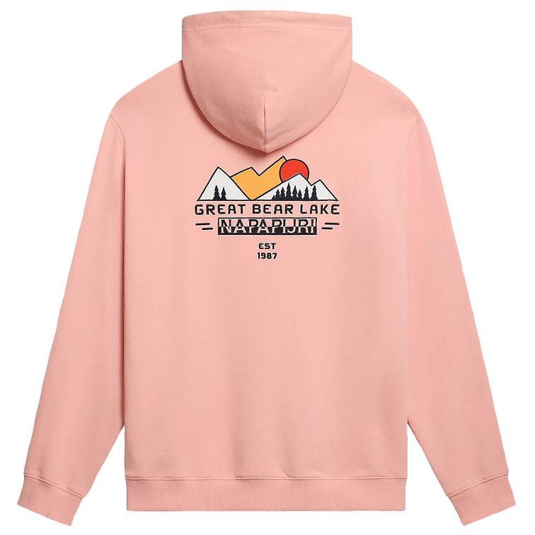 SUDADERA HOMBRE  NAPAPIJRI B-BOYD H PINK SALMON