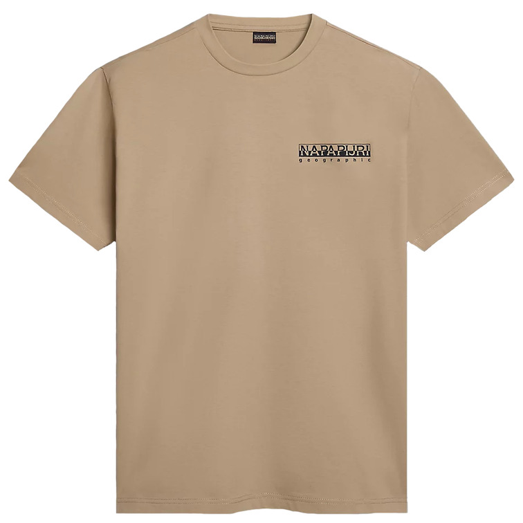 CAMISETA HOMBRE  NAPAPIJRI S-KOTCHO BEIGE CORNSTALK