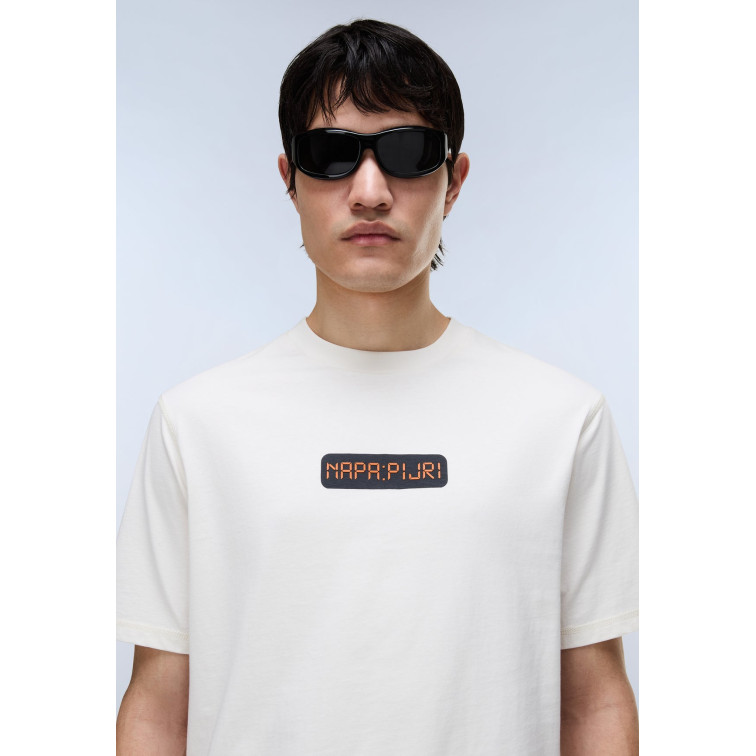 CAMISETA ESPALDA ESTAMPADA HOMBRE NAPAPIJRI SOL FIT RELAJADO