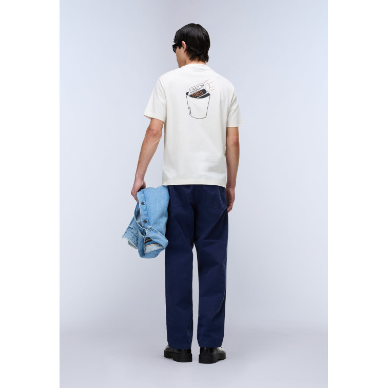 CAMISETA ESPALDA ESTAMPADA HOMBRE NAPAPIJRI SOL FIT RELAJADO