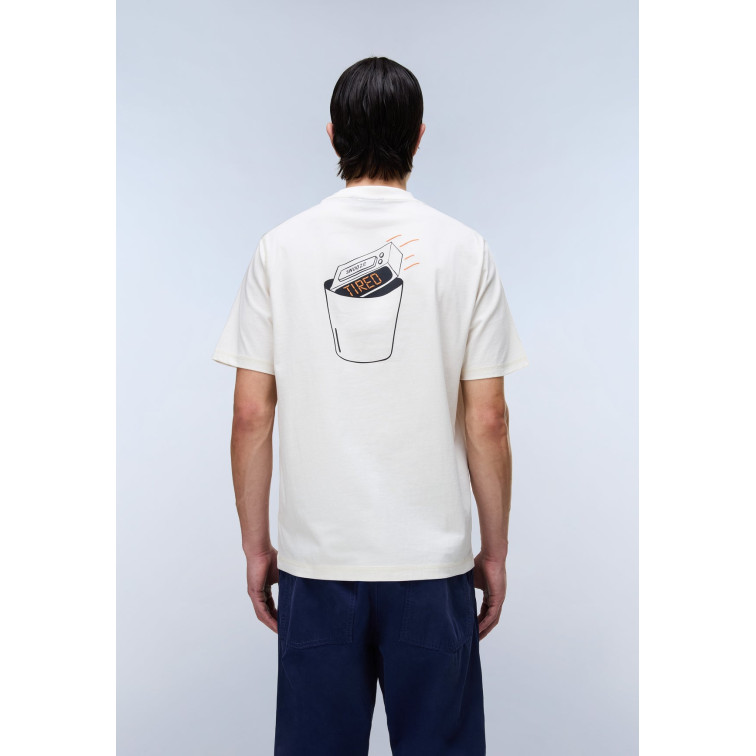 CAMISETA ESPALDA ESTAMPADA HOMBRE NAPAPIJRI SOL FIT RELAJADO