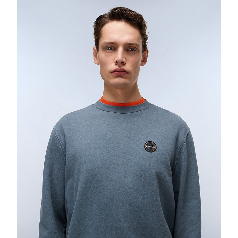 SUDADERA HOMBRE  NAPAPIJRI B-BADGE C SUM G1Y STORMY WEAT