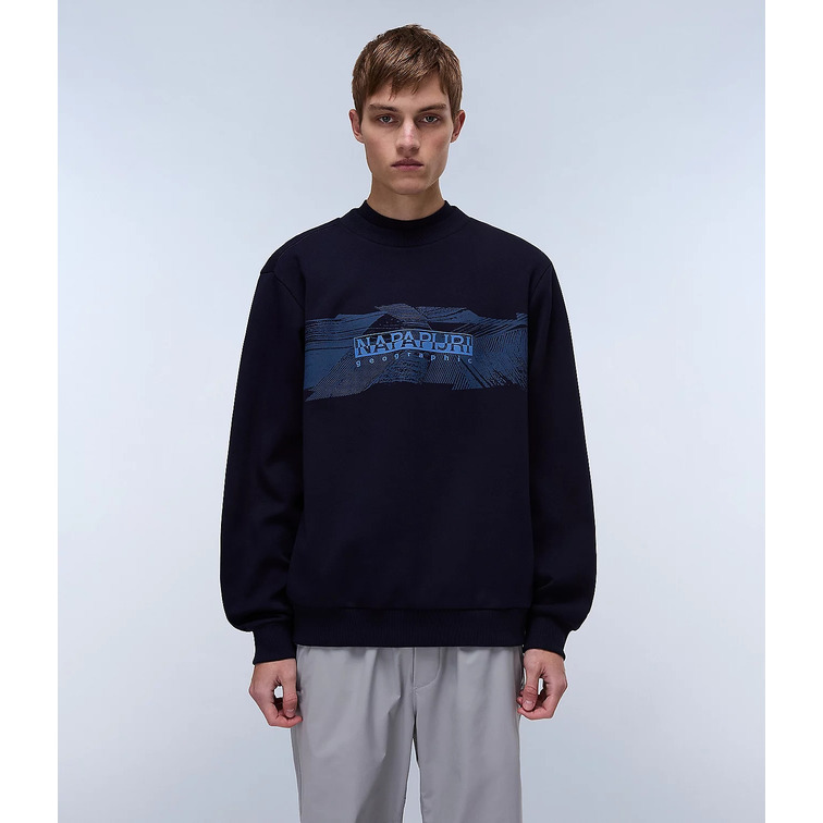 SUDADERA HOMBRE  NAPAPIJRI B-VANNI C 176 BLU MARINE