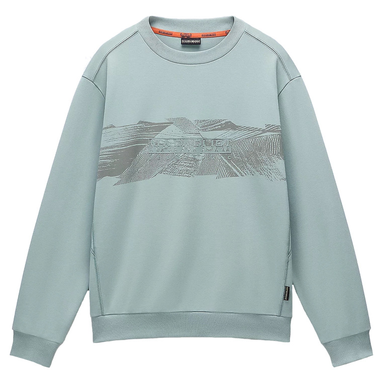 SUDADERA HOMBRE  NAPAPIJRI B-VANNI C G1X GREEN MIL G1X
