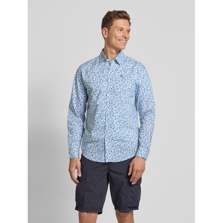 CAMISA HOMBRE  NAPAPIJRI G-RONGE LS FDC AOP FDC