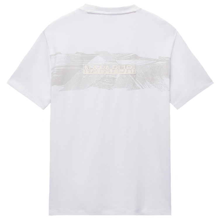 CAMISETA HOMBRE  NAPAPIJRI S-VANNI SS 206 WHITE HERON