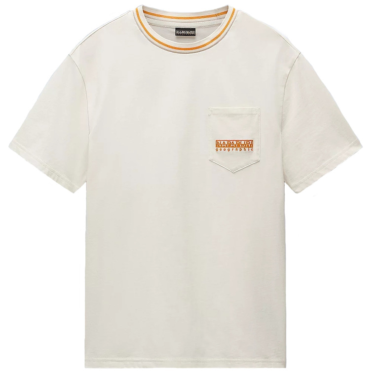 CAMISETA HOMBRE  NAPAPIJRI S-MURLO SS N1A WHITE WHISPER