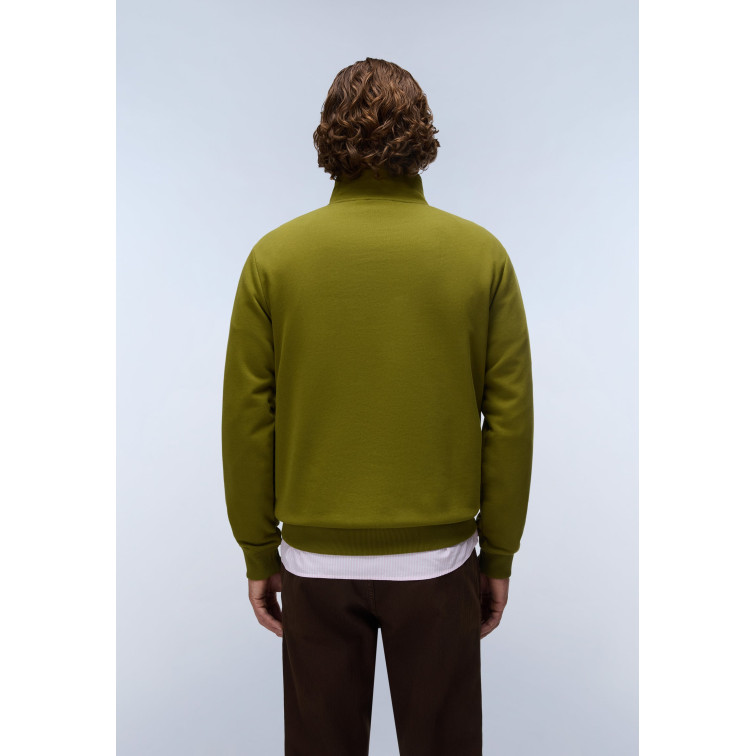 SUDADERA MEDIA CREMALLERA HOMBRE NAPAPIJRI EN FRENCH TERRY