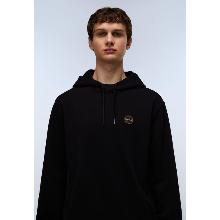 SUDADERA HOMBRE  NAPAPIJRI B-BADGE H BLACK BEAUTY