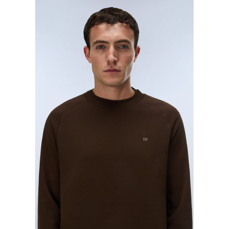 SUDADERA CUELLO REDONDO HOMBRE NAPAPIJRI EN FRENCH TERRY