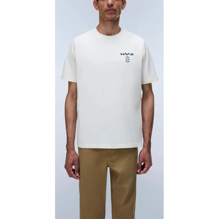 CAMISETA ESPALDA ESTAMPADA HOMBRE NAPAPIJRI FIT REGULAR