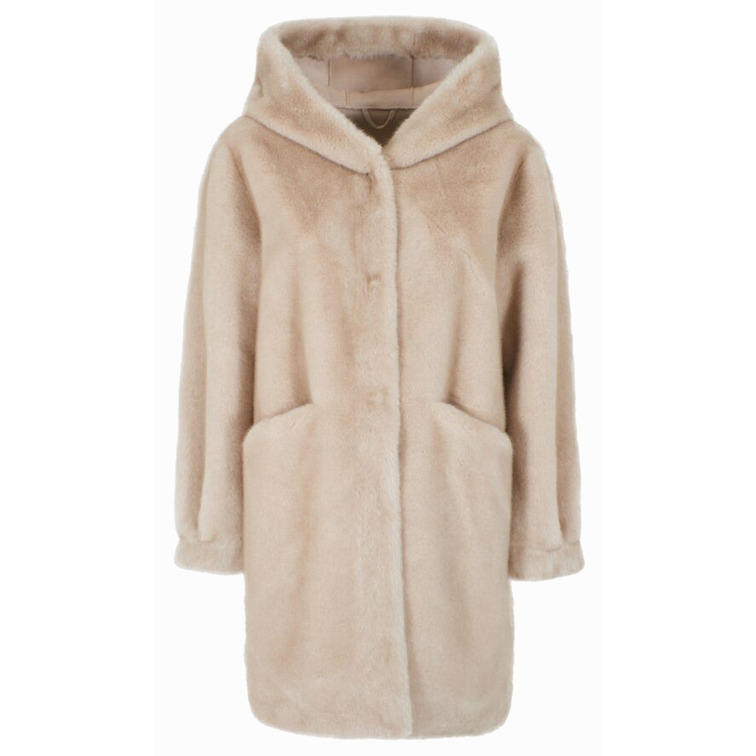 ABRIGO MUJER  YES ZEE CAPPOTTO DONNA CON CAPPUCCIO