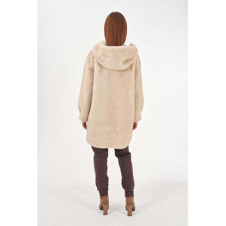 ABRIGO MUJER  YES ZEE CAPPOTTO DONNA CON CAPPUCCIO