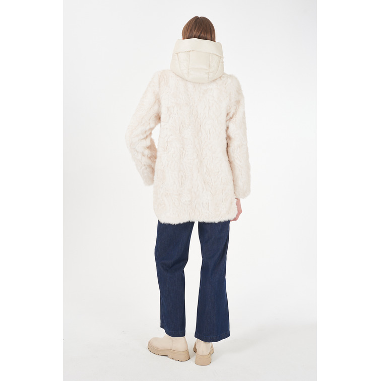 ABRIGO MUJER  YES ZEE CAPPOTTO DONNA CON FINTO GILET