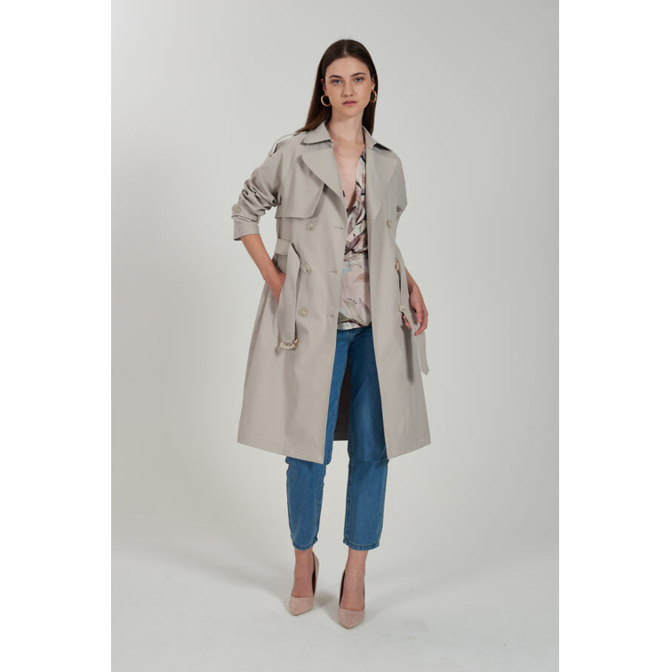 ABRIGO MUJER  YES ZEE TRENCH DONNA DOPPIOPETTO CON C