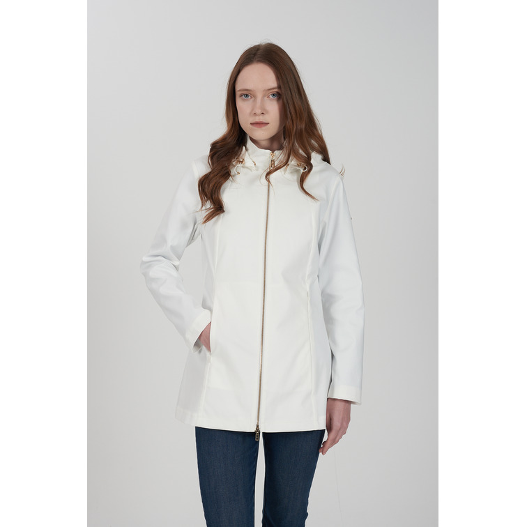 ABRIGO MUJER  YES ZEE SPOLVERINO DONNA CON CAPPUCCIO