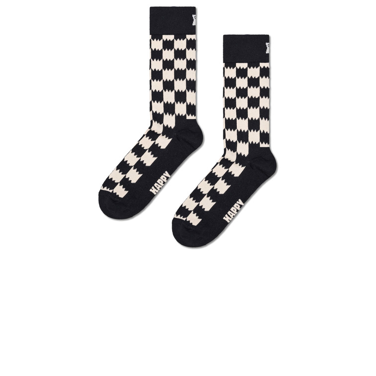  HAPPY DIZZY CHECK SOCK