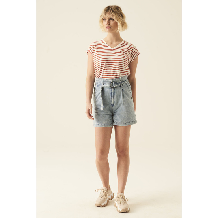 CAMISETA A RAYAS MUJER GARCIA JEANS
