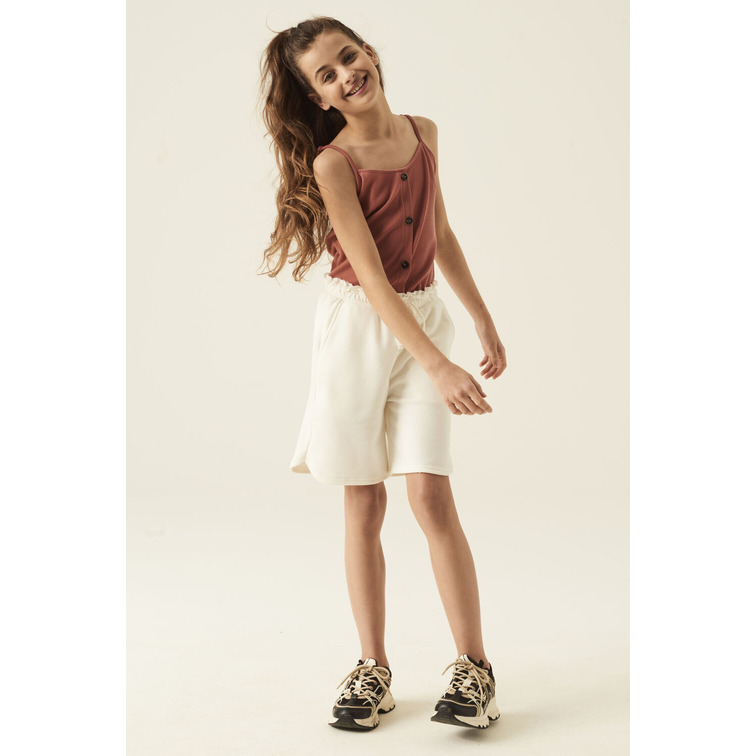 CAMISETA DE TIRANTES CON BOTONES NIÑA GARCIA JEANS