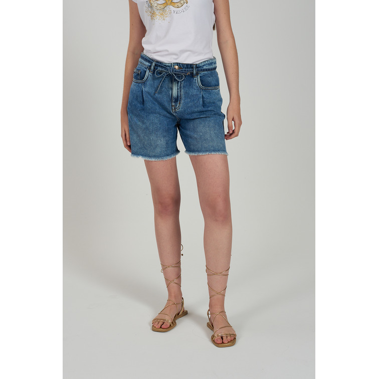 MUJER SHORTS JEANS DONNA 5 TASCHE CO J711