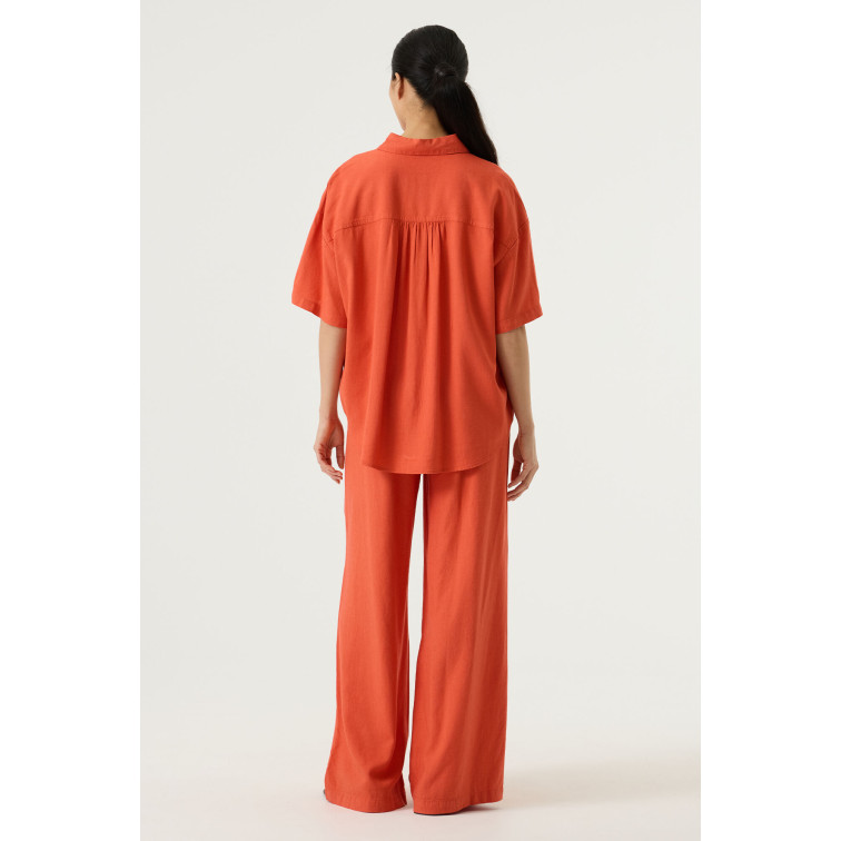 CAMISA MANGA MUJER MUJER GARCIA JEANS CON BOLSILLO