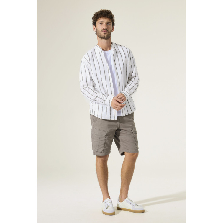 PANTALÓN CORTO CARGO HOMBRE GARCIA JEANS FIT REGULAR