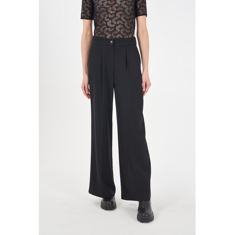 PANTALÓN MUJER  YES ZEE PANTALONE DONNA CHINOS CON PIE