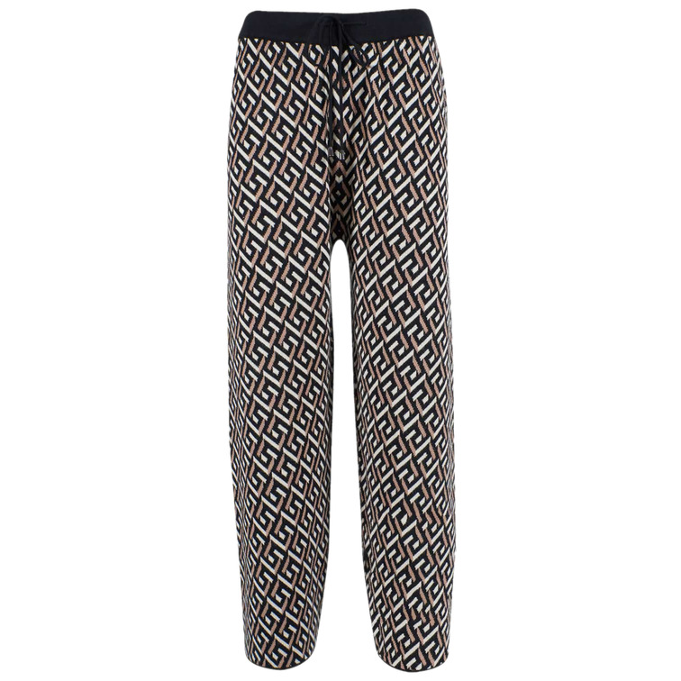 PANTALÓN DE PUNTO ESTAMPADO MUJER YESZEE
