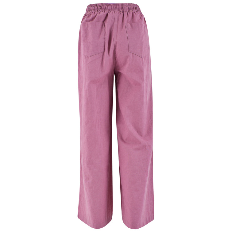 PANTALÓN MUJER  YES ZEE PANTALONE DONNA AMPIO CON COUL