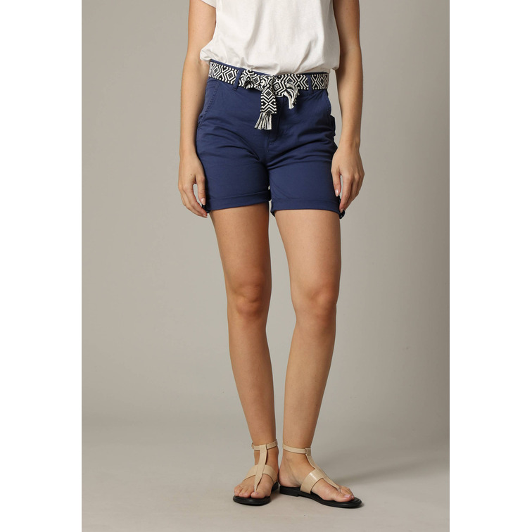 PANTALÓN CORTO MUJER DEELUXE CINTURON ETNICO