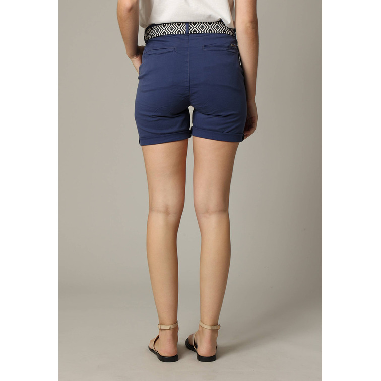 PANTALÓN CORTO MUJER DEELUXE CINTURON ETNICO