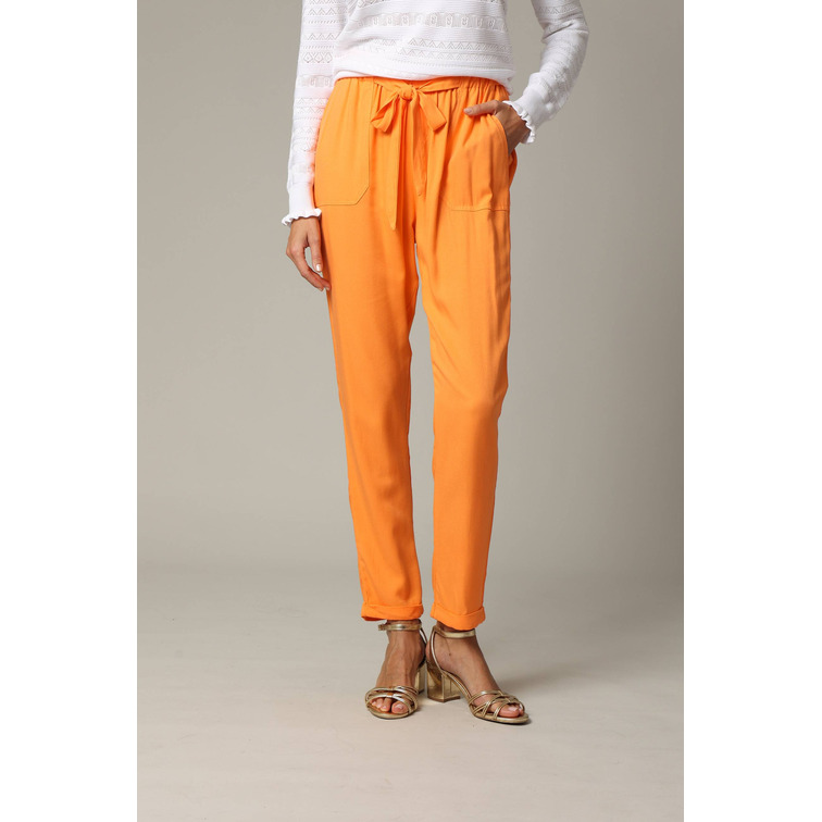PANTALÓN FLUIDO MUJER DEELUXE