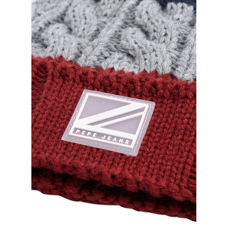GORRO DE PUNTO CON PARCHE INFANTIL PEPE JEANS HESTON BEANIE