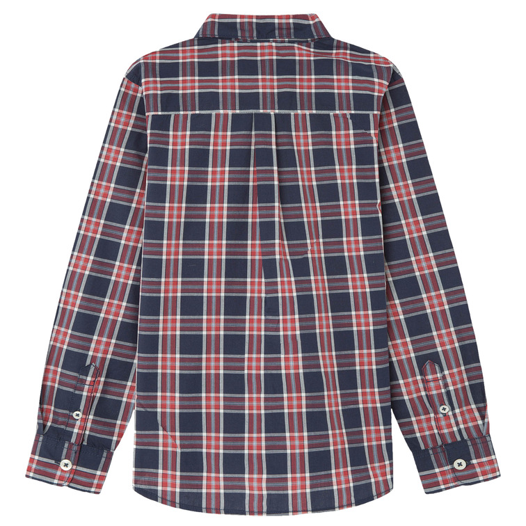 CAMISA POPELIN NIÑO PEPE JEANS DE CUADROS FIT REGULAR