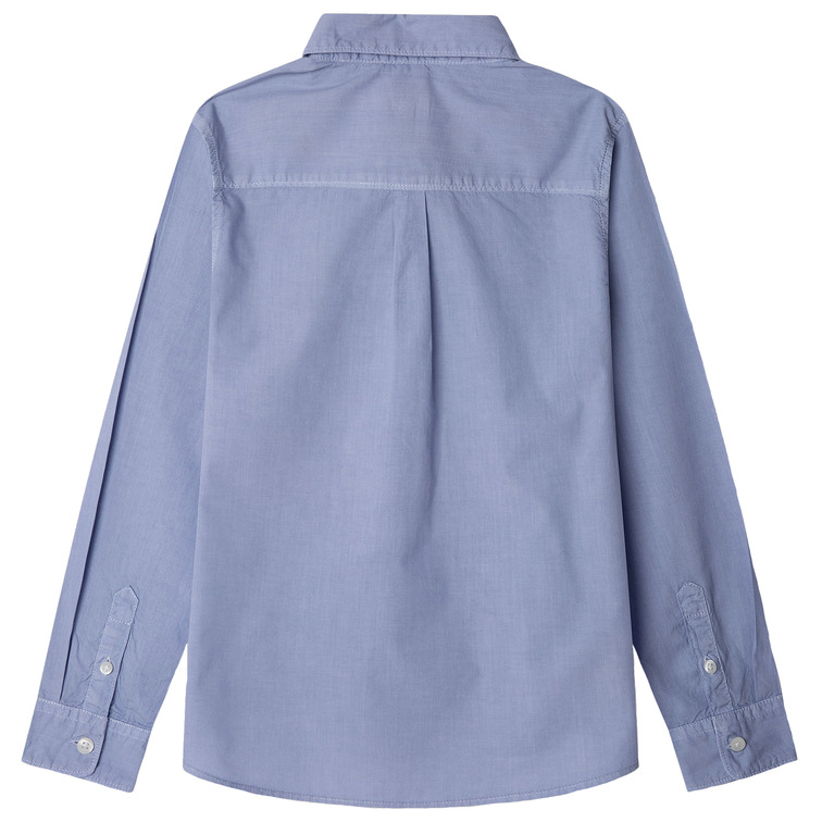 CAMISA POPELÍN NIÑO PEPE JEANS CON LOGO BORDADO
