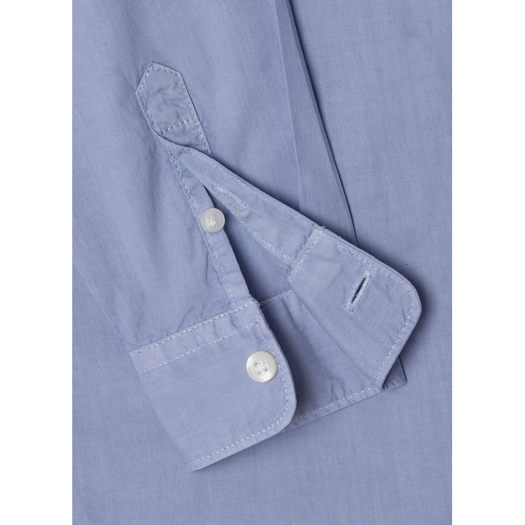 CAMISA POPELÍN NIÑO PEPE JEANS CON LOGO BORDADO