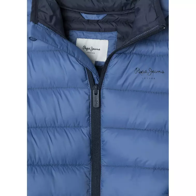 CAZADORA ACOLCHADA NIÑO PEPE JEANS CON CAPUCHA
