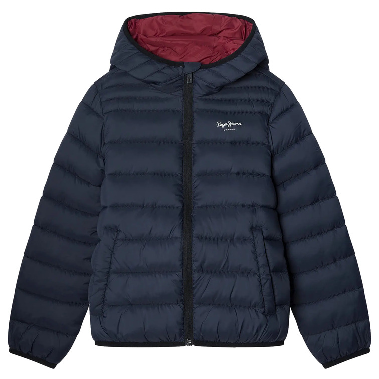 CAZADORA ACOLCHADA NIÑO PEPE JEANS CON CAPUCHA