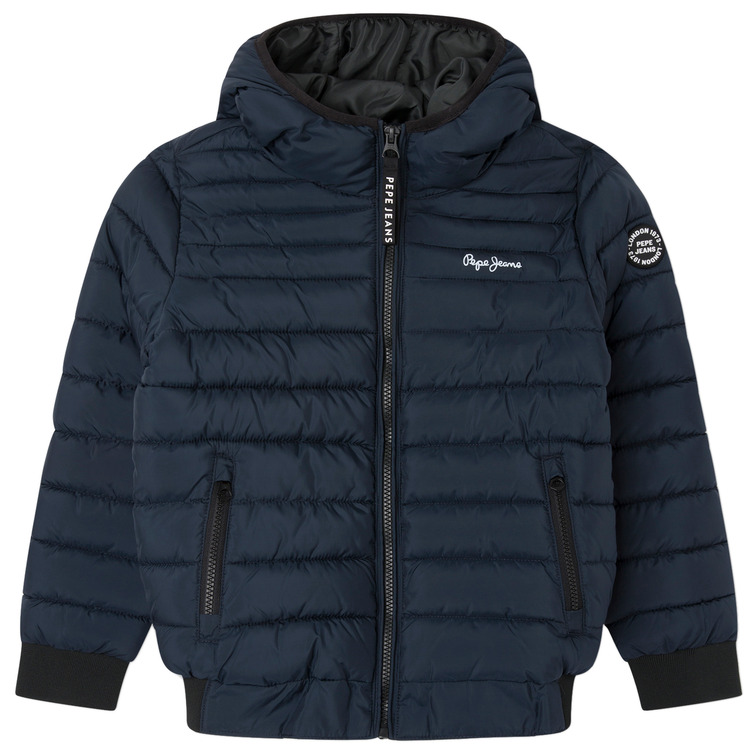CAZADORA ACOLCHADA CON CAPUCHA NIÑO PEPE JEANS GREYSTOKE